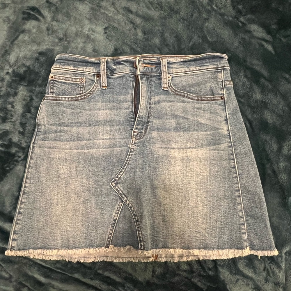 J. Crew Mercantile Jean Skirt